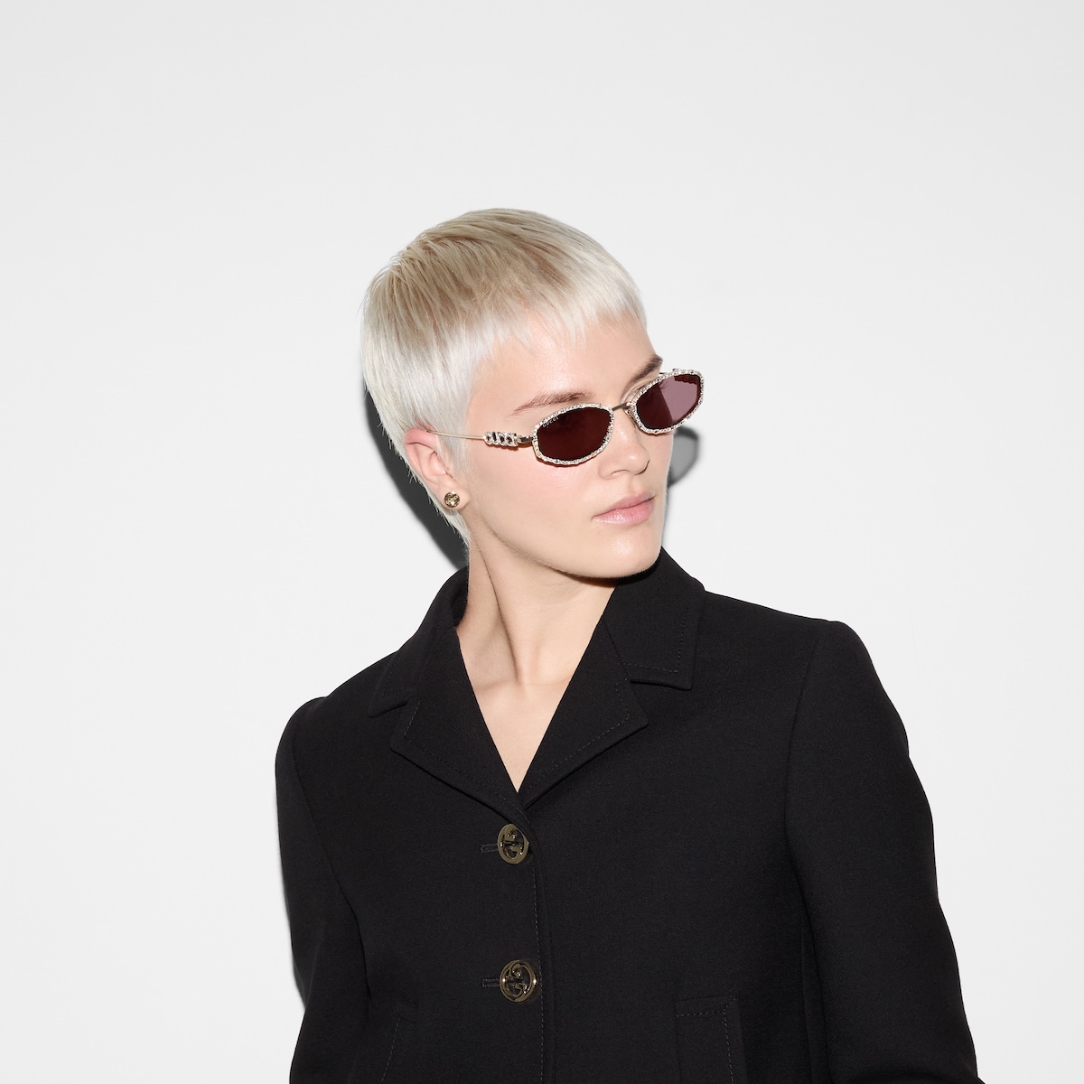 Oval frame sunglasses - Image 3